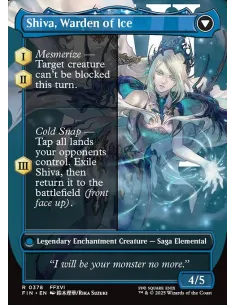 Jill, Shiva's Dominant // Shiva, Warden of Ice - Foil 2