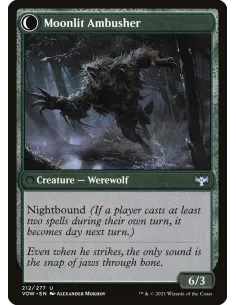Oakshade Stalker // Moonlit Ambusher - Foil 2