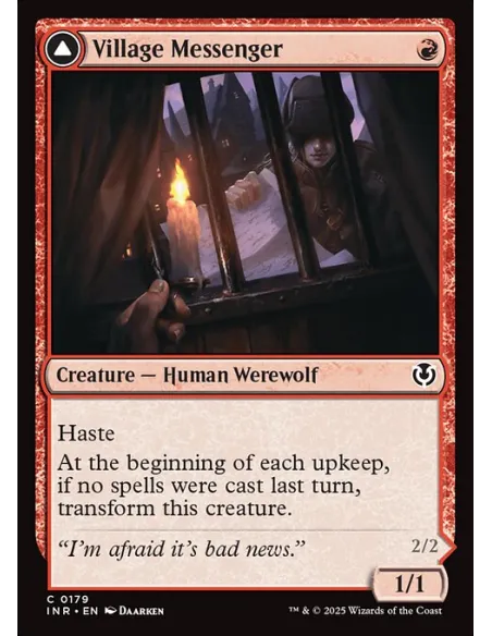 Village Messenger // Moonrise Intruder - Foil