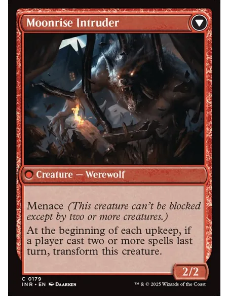 Village Messenger // Moonrise Intruder - Foil