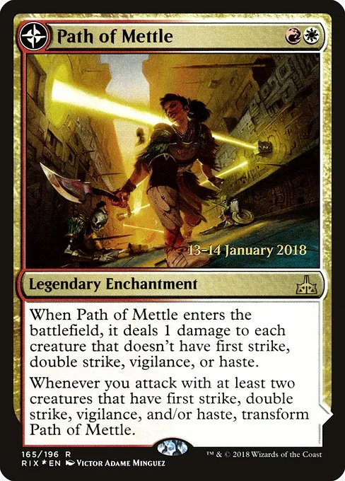 Path of Mettle // Metzali, Tower of Triumph - Foil