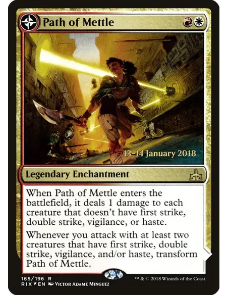Path of Mettle // Metzali, Tower of Triumph - Foil
