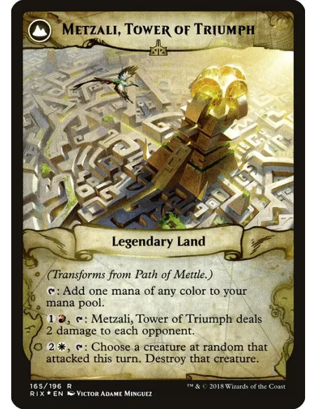 Path of Mettle // Metzali, Tower of Triumph - Foil
