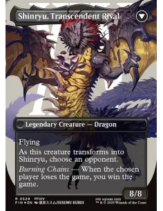 Zenos yae Galvus // Shinryu, Transcendent Rival - Foil 2