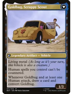 Goldbug, Humanity's Ally // Goldbug, Scrappy Scout 2