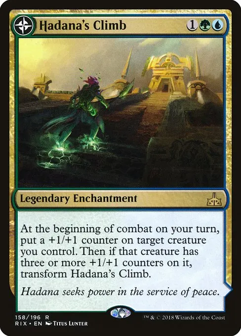 Hadana's Climb // Winged Temple of Orazca - Foil