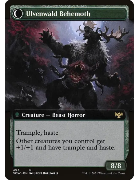 Ulvenwald Oddity // Ulvenwald Behemoth - Foil