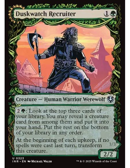 Duskwatch Recruiter // Krallenhorde Howler - Foil