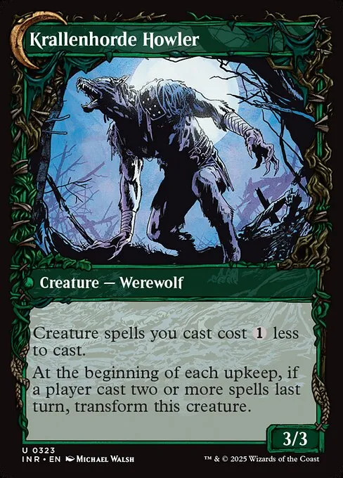 Duskwatch Recruiter // Krallenhorde Howler - Foil