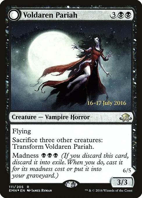 Voldaren Pariah // Abolisher of Bloodlines - Foil