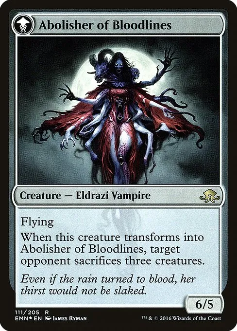 Voldaren Pariah // Abolisher of Bloodlines - Foil