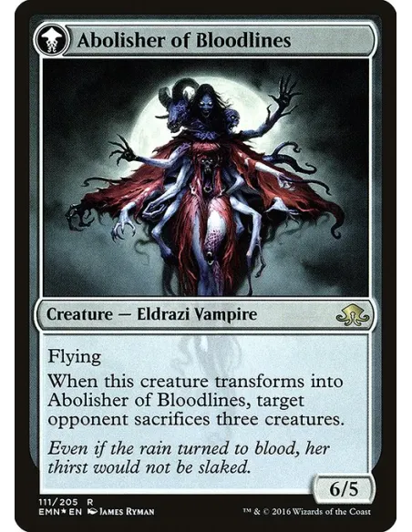 Voldaren Pariah // Abolisher of Bloodlines - Foil