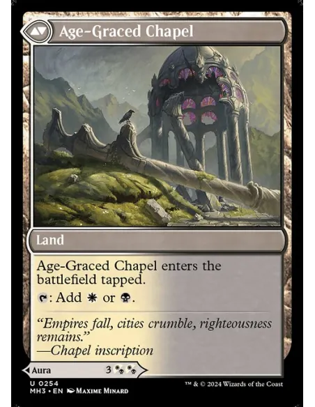 Glasswing Grace // Age-Graced Chapel - Foil