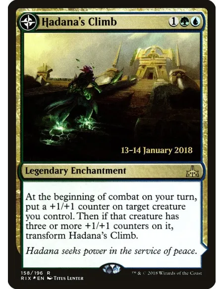 Hadana's Climb // Winged Temple of Orazca - Foil