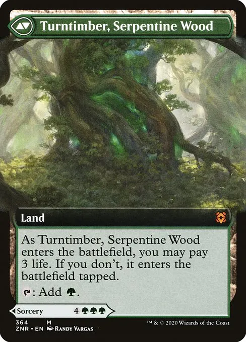 Turntimber Symbiosis // Turntimber, Serpentine Wood - Foil