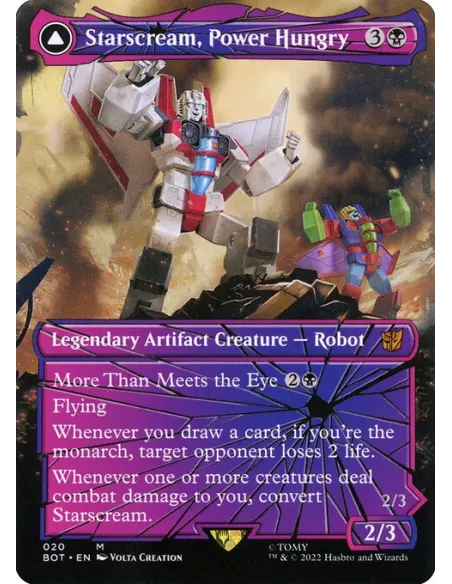 Starscream, Power Hungry // Starscream, Seeker Leader - Foil