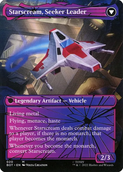 Starscream, Power Hungry // Starscream, Seeker Leader - Foil