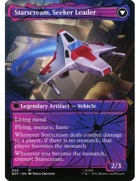 Starscream, Power Hungry // Starscream, Seeker Leader - Foil