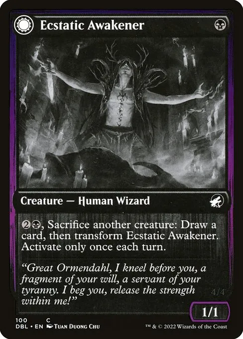 Ecstatic Awakener // Awoken Demon - Foil