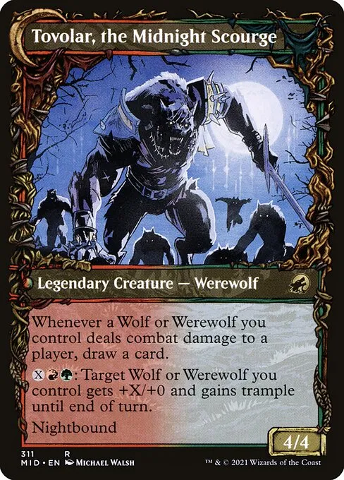 Tovolar, Dire Overlord // Tovolar, the Midnight Scourge - Foil