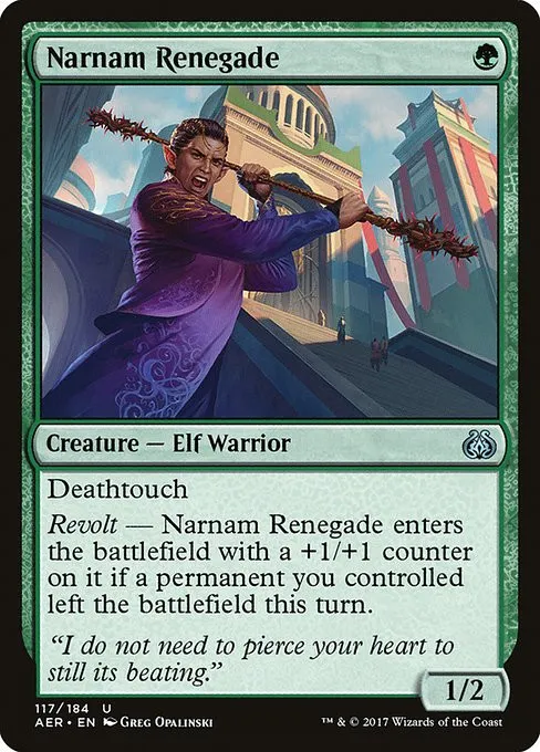 Narnam Renegade - Foil