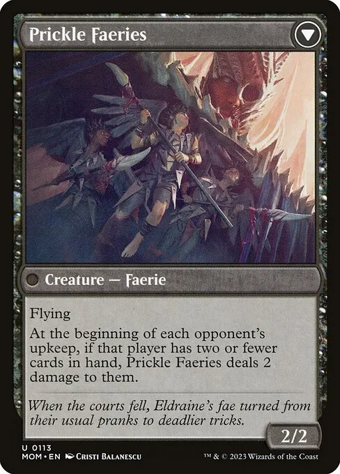 Invasion of Eldraine // Prickle Faeries - Foil