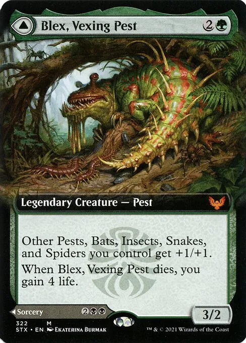 Blex, Vexing Pest // Search for Blex - Foil