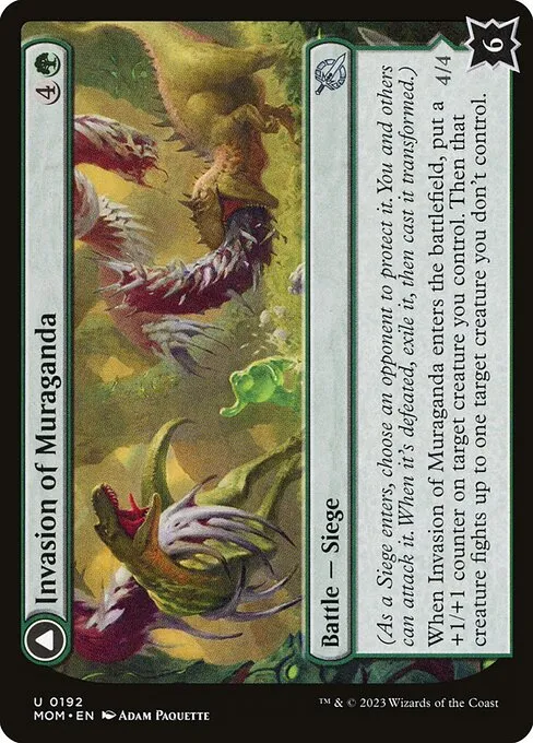 Invasion of Muraganda // Primordial Plasm - Foil