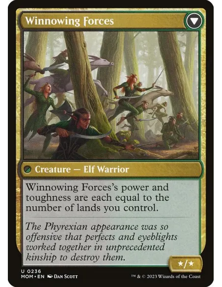 Invasion of Lorwyn // Winnowing Forces
