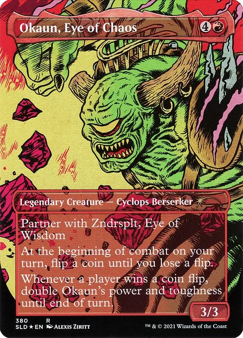 Okaun, Eye of Chaos // Okaun, Eye of Chaos - Foil