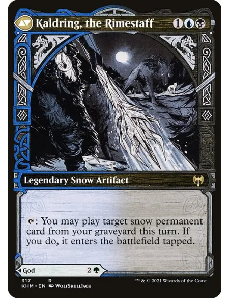 Jorn, God of Winter // Kaldring, the Rimestaff - Foil