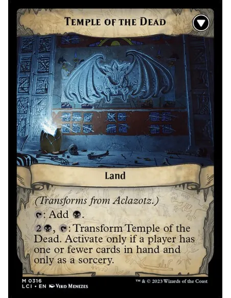 Aclazotz, Deepest Betrayal // Temple of the Dead