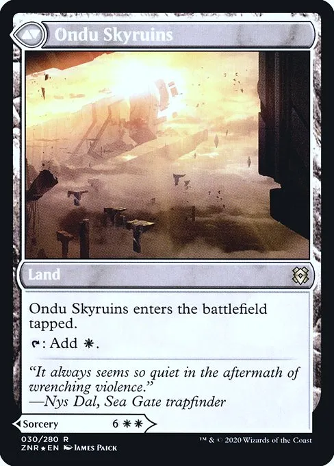 Ondu Inversion // Ondu Skyruins - Foil