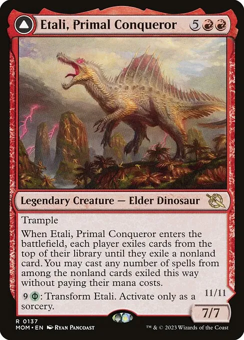 Etali, Primal Conqueror // Etali, Primal Sickness - Foil