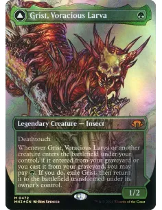 Grist, Voracious Larva // Grist, the Plague Swarm - Foil