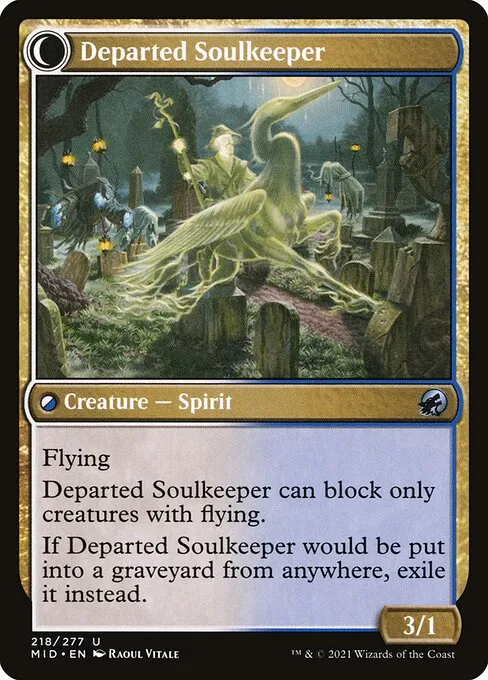 Devoted Grafkeeper // Departed Soulkeeper - Foil