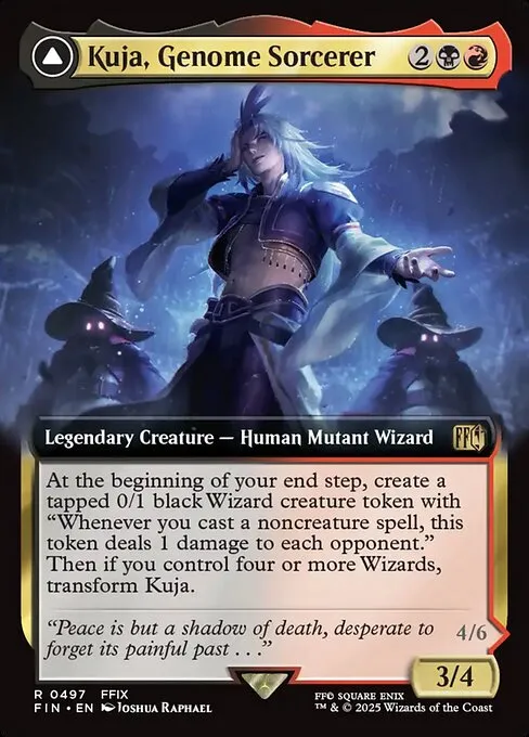 Kuja, Genome Sorcerer // Trance Kuja, Fate Defied - Foil