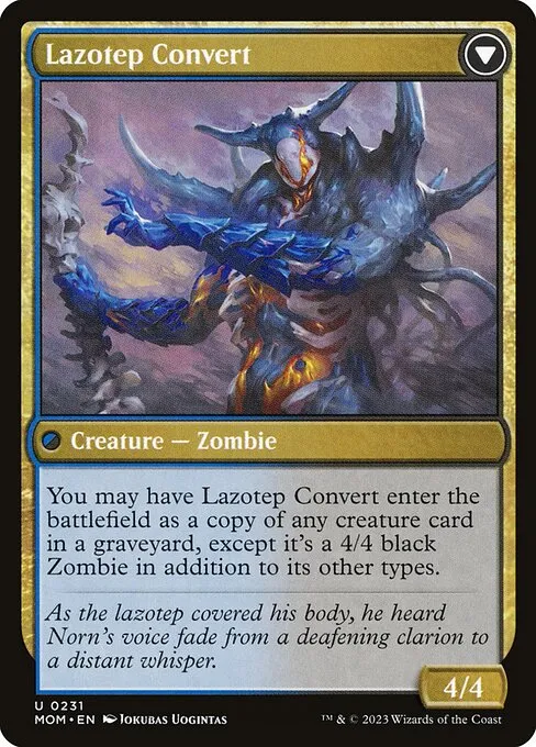 Invasion of Amonkhet // Lazotep Convert - Foil