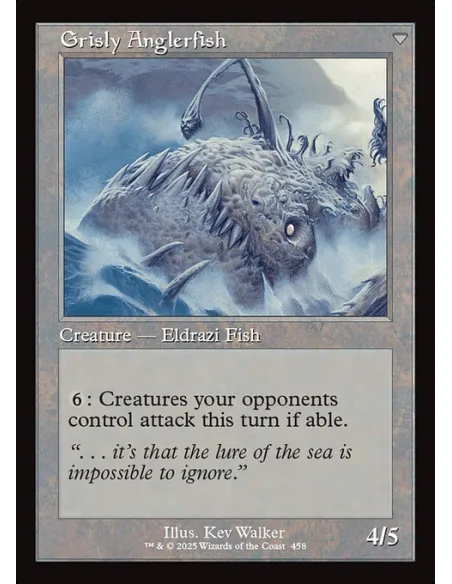 Grizzled Angler // Grisly Anglerfish