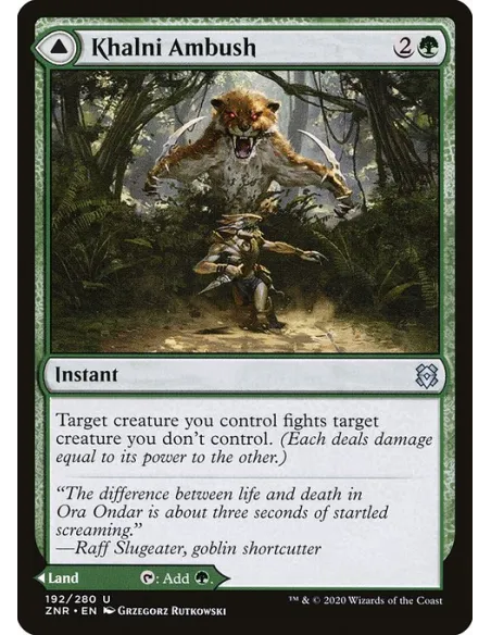 Khalni Ambush // Khalni Territory
