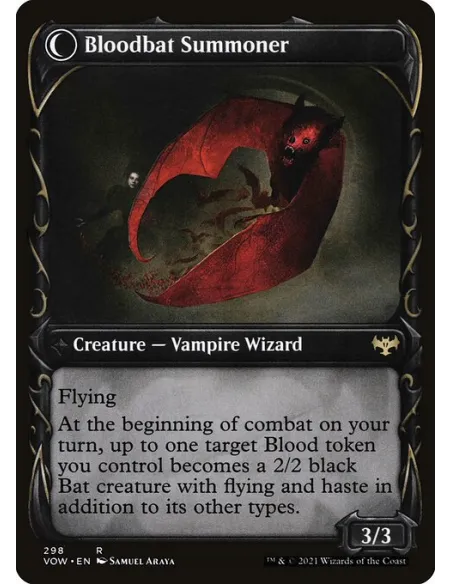 Voldaren Bloodcaster // Bloodbat Summoner - Foil