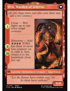Clive, Ifrit's Dominant // Ifrit, Warden of Inferno - Foil 2