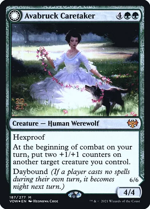 Avabruck Caretaker // Hollowhenge Huntmaster - Foil