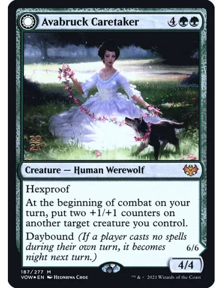 Avabruck Caretaker // Hollowhenge Huntmaster - Foil