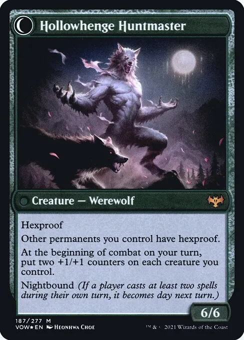 Avabruck Caretaker // Hollowhenge Huntmaster - Foil