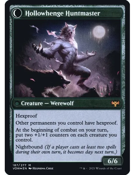 Avabruck Caretaker // Hollowhenge Huntmaster - Foil