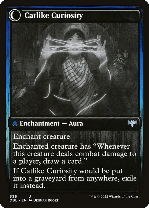 Mischievous Catgeist // Catlike Curiosity - Foil