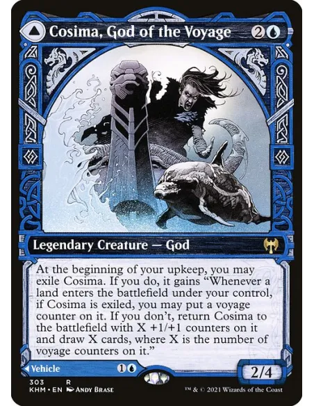 Cosima, God of the Voyage // The Omenkeel - Foil