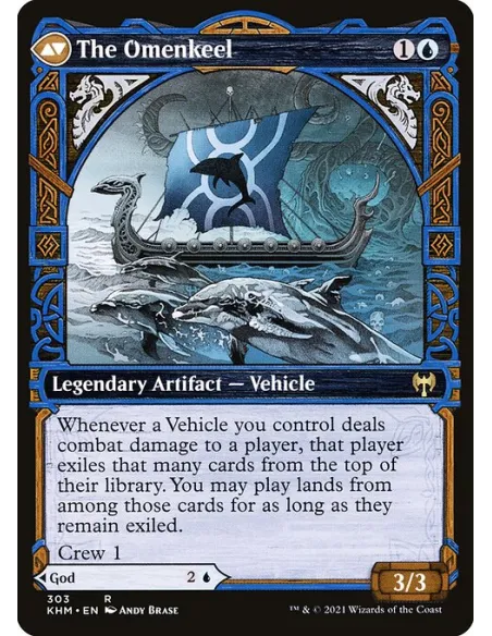 Cosima, God of the Voyage // The Omenkeel - Foil