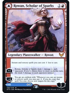 Rowan, Scholar of Sparks // Will, Scholar of Frost - Foil
